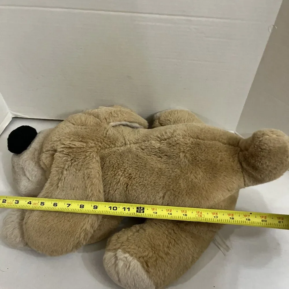 Vtg FAO Schwarz Plush Patrick The Pup Plush   Stuffed Animal Dog 22